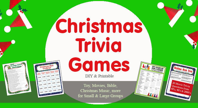 Christmas Trivia Games Printable Christmas Party Games