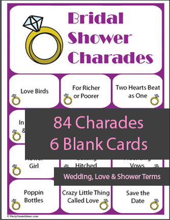 dirty charades words